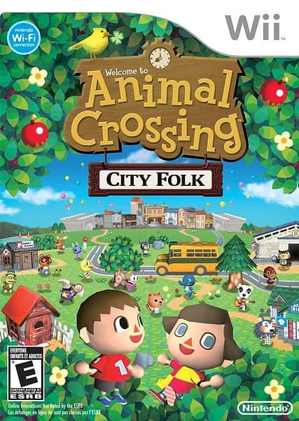 Animal Crossing: City Folk box art