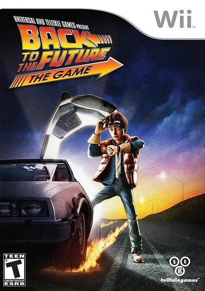 Back to the Future: The Game Box Art