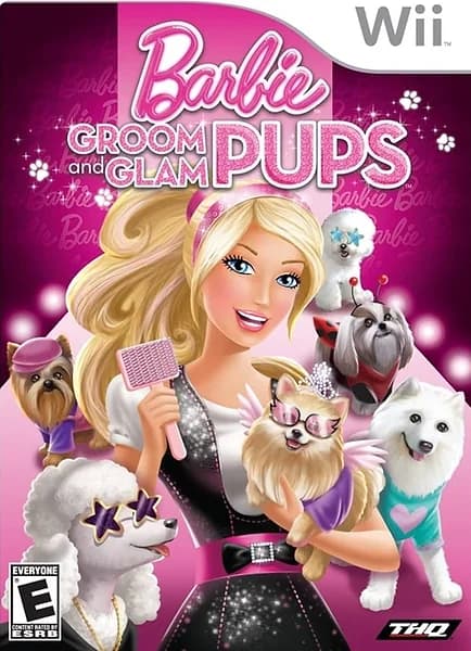 Barbie: Groom and Glam Pups box art