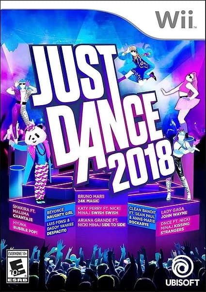 Just Dance 2018 Box Art