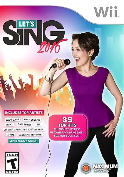 Let's Sing 2016 box art