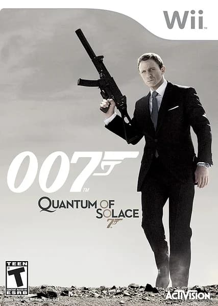 007: Quantum of Solace Wii Box Art