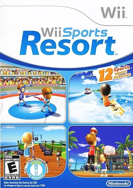 Wii Sports Resort box art