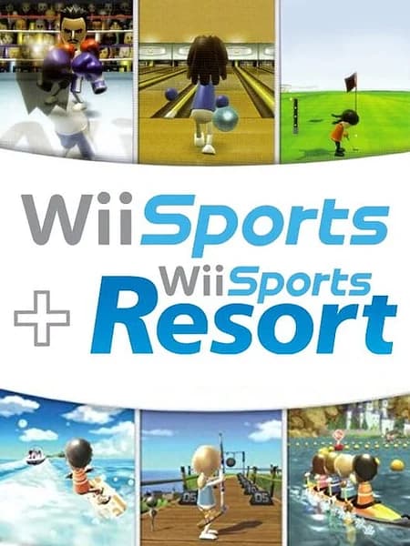 Wii Sports & Wii Sports Resort: 2 in 1 Box Art