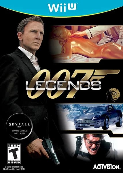 007 Legends Wii U Box Art