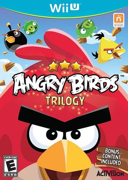Angry Birds Trilogy Wii U Box Art