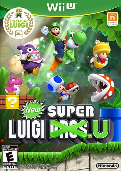 New Super Luigi U box art