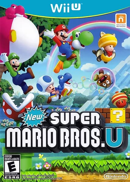 New Super Mario Bros. U box art