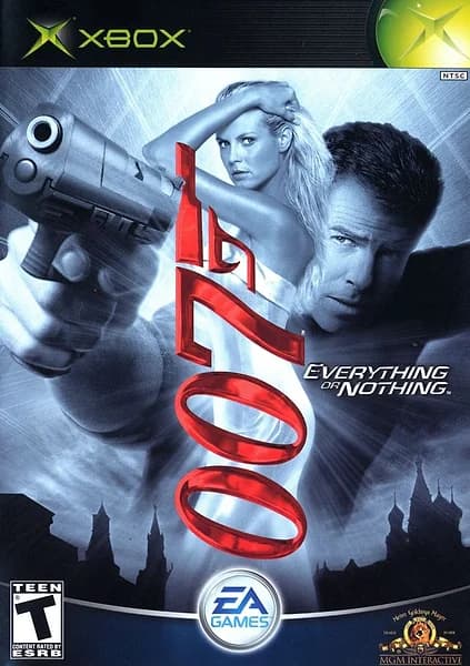 007: Everything or Nothing Xbox Box Art