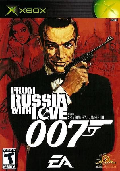 007: From Russia with Love Xbox Box Art