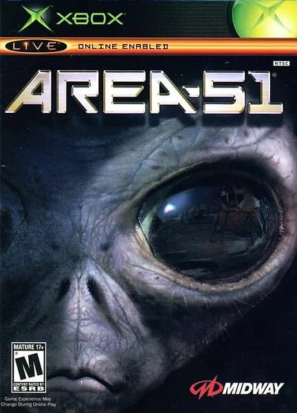 Area 51 Xbox Box Art