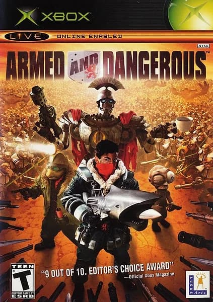 Armed and Dangerous Xbox Box Art