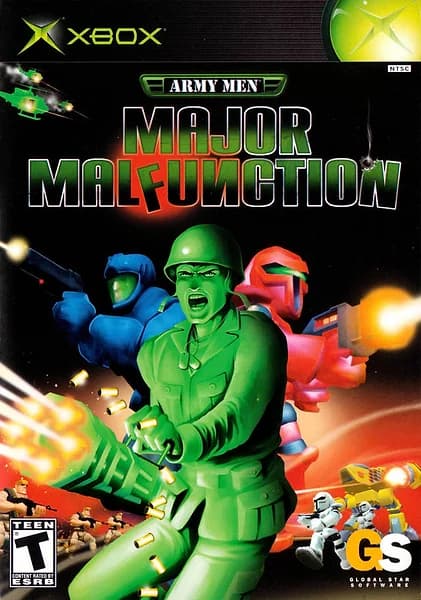 Army Men: Major Malfunction Xbox Box Art