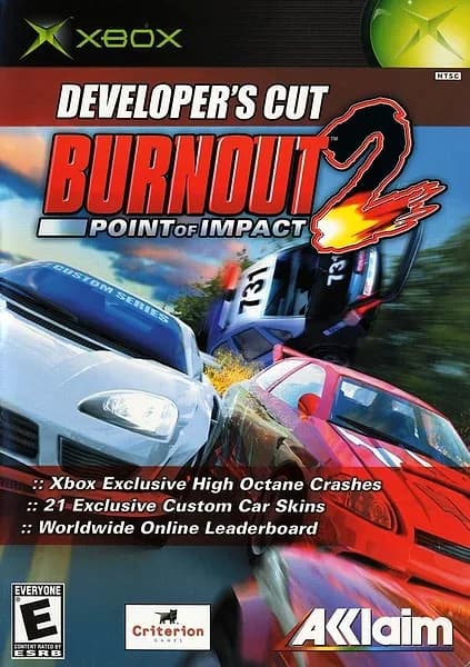 Burnout 2: Point of Impact box art