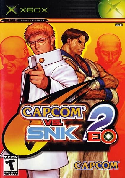 Capcom vs SNK 2 EO box art