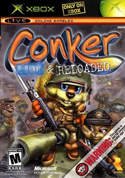 Conker: Live & Reloaded Box Art