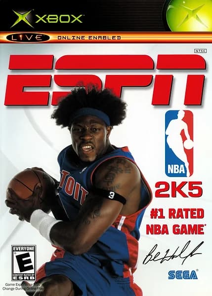 ESPN NBA 2K5 box art