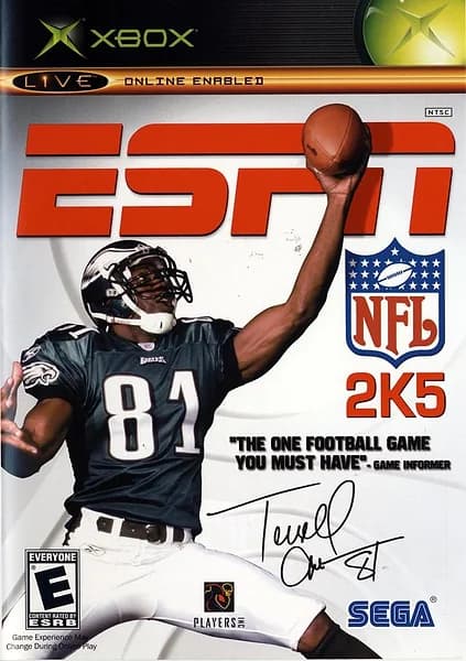 ESPN NFL 2K5 box art