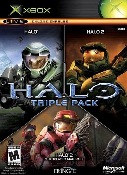 Halo: Triple Pack box art