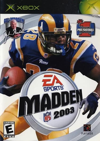 Madden NFL 2003 box art