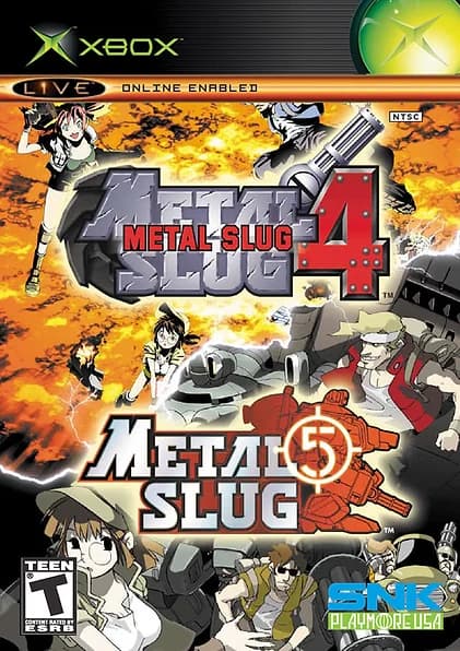Metal Slug 4 & 5 box art