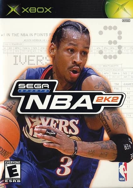 NBA 2K2 box art