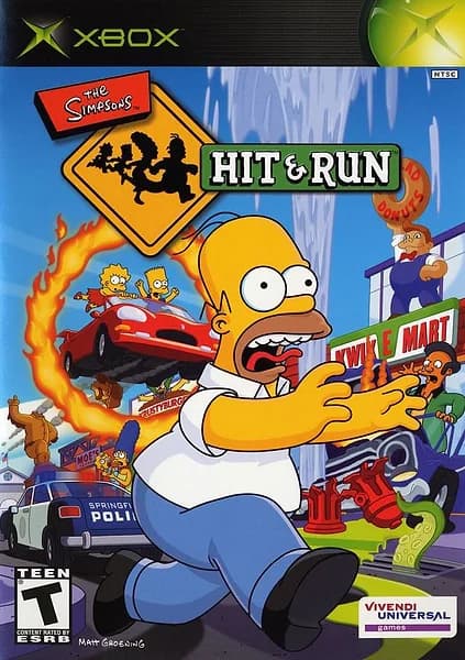 Simpsons: Hit & Run Box Art