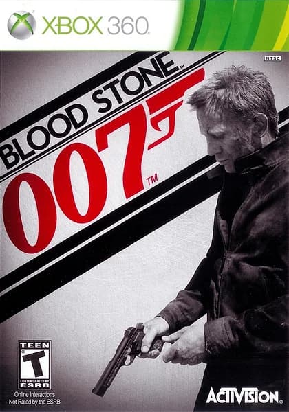 007 Blood Stone Xbox 360 Box Art