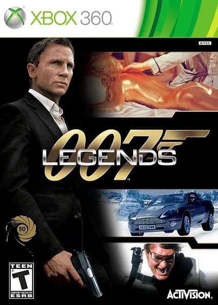007 Legends Xbox 360 Box Art