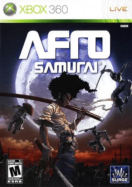 Afro Samurai Xbox 360 Box Art