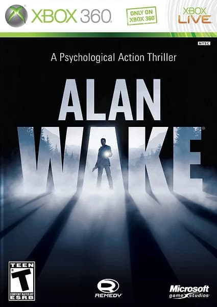 Alan Wake Xbox 360 Box Art
