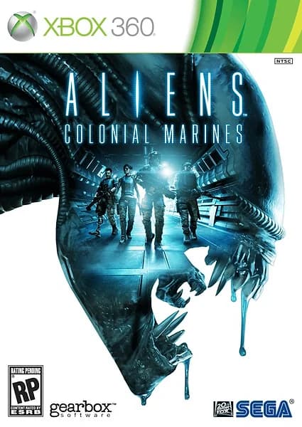 Aliens Colonial Marines Xbox 360 Box Art