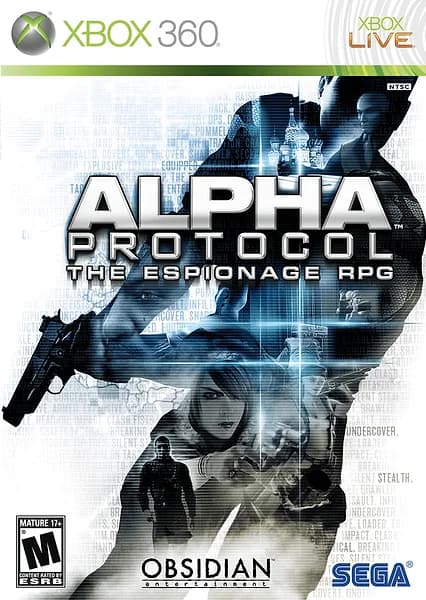 Alpha Protocol Xbox 360 Box Art