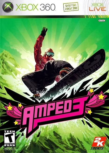 Amped 3 Xbox 360 Box Art
