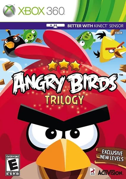 Angry Birds Trilogy Xbox 360 Box Art
