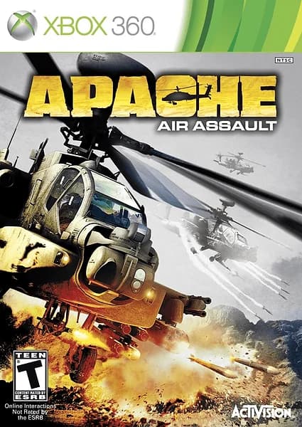 Apache: Air Assault Xbox 360 Box Art